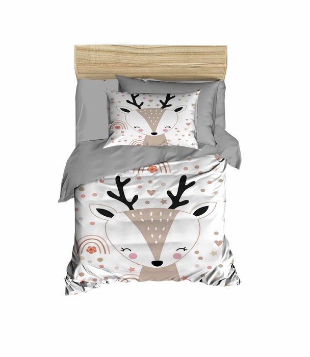 L'essentiel linge de maison Juego de funda nórdica PH197 Gris, blanco y beige L'essentiel linge de maison Juego de funda nórdica PH197 Gris, blanco y beige
